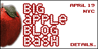 big apple blog bash; click for details